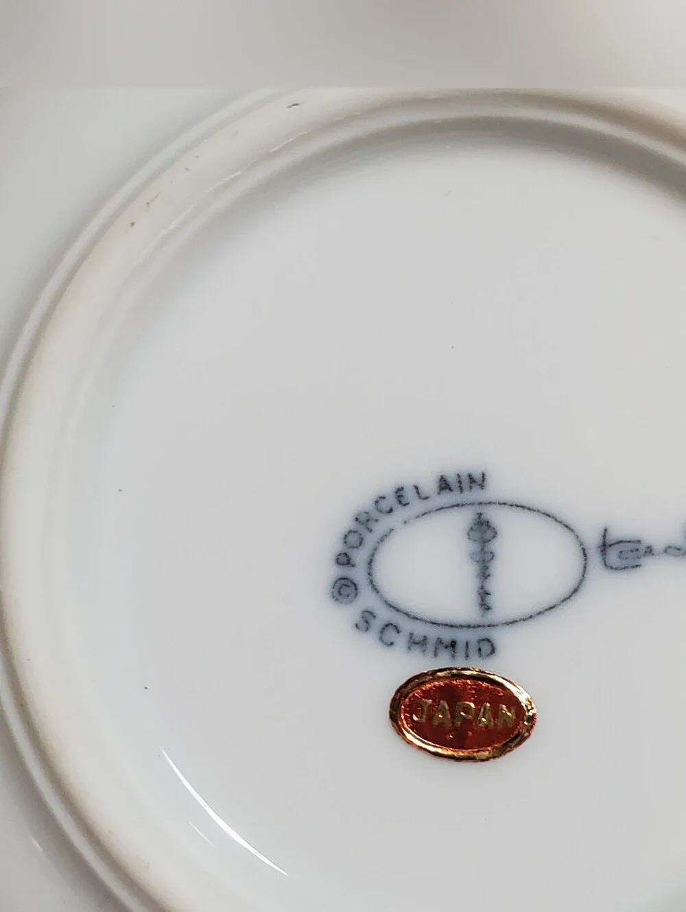 VINTAGE LAGARDO TACKETT FOR SCHMID PORCELAIN 1950S MID CENTURY ESPRESSO SAUCERS